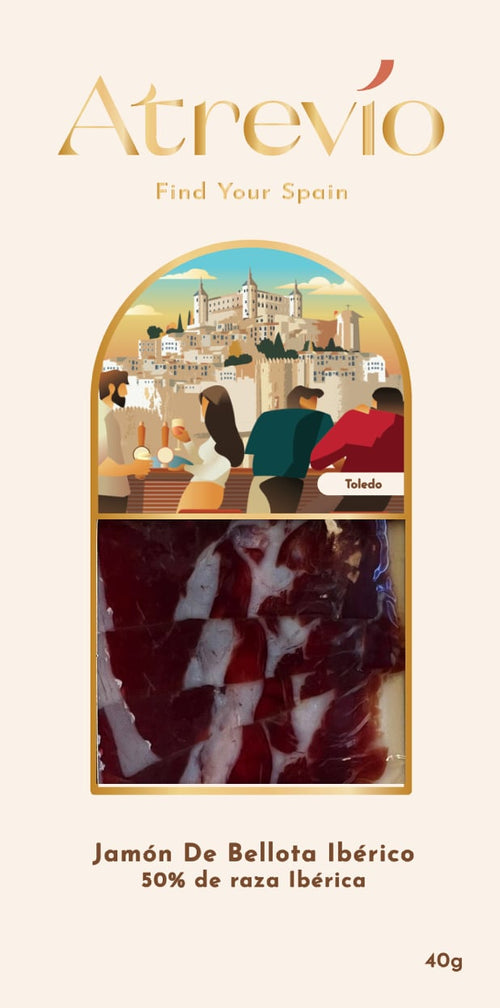 ハモン・イベリコ・デ・ベジョータ 50%｜40g｜ギフト用（Jamón de Bellota 50% Ibérico）